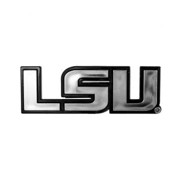 LSU Tigers Molded Chrome Emblem